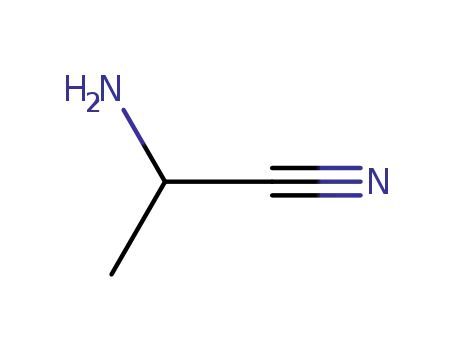 Molecular Structure of 51806-98-5 (2-aminopropanenitrile)