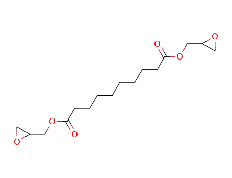 Molecular Structure of 7347-18-4 (Decanedioic acid, bis(oxiranylmethyl) ester)