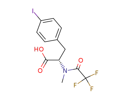 N-methyl-N-trifluoroacetyl-4-iodophenylalanine methyl ester