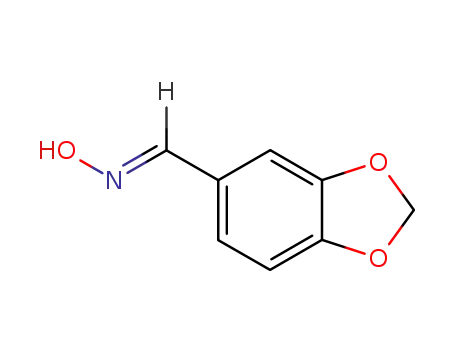 Molecular Structure of 20747-41-5 (1,3-Benzodioxole-5-carboxaldehyde,oxime, [C(E)]-)