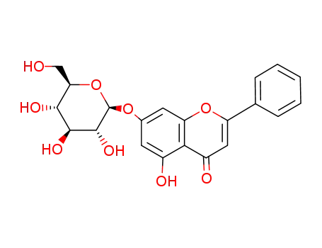 Chrysin-7beta-monoglucoside