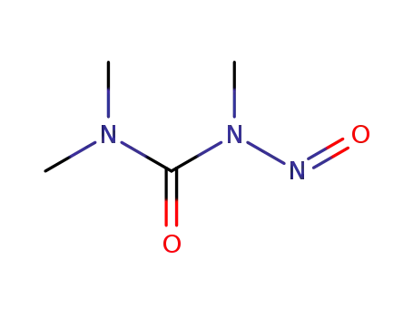 Molecular Structure of 3475-63-6 (trimethylnitrosourea)