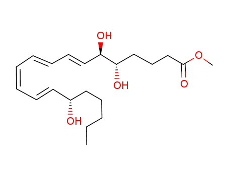 7,9,11,13-Eicosatetraenoicacid, 5,6,15-trihydroxy-, methyl ester, (5S,6R,7E,9E,11Z,13E,15S)-