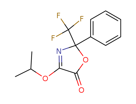 5(2H)-Oxazolone, 4-(1-methylethoxy)-2-phenyl-2-(trifluoromethyl)-
