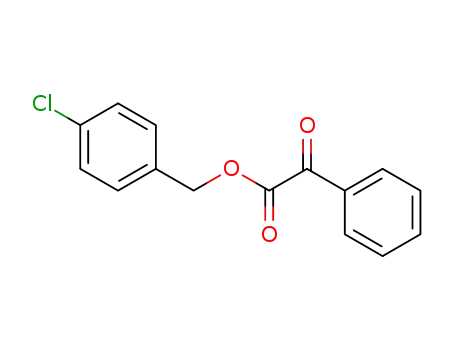 Molecular Structure of 85152-75-6 (4-chlorobenzyl 2-oxo-2-phenylacetate)