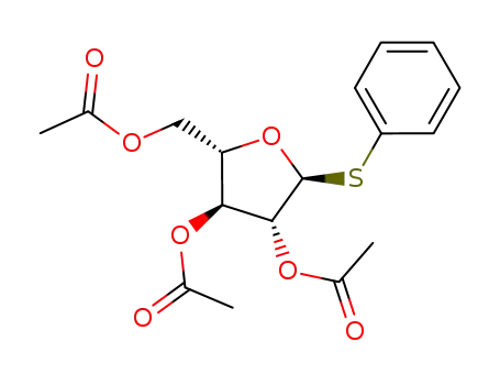 phenyl 2,3,5-tri-O-acetyl-1-thio-α-L-arabinofuranoside