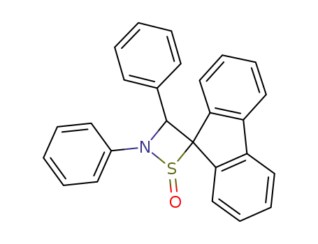 2',3'-diphenylfluorene-9-spiro-4'-(1',2'-thiazetidine) 1'-oxide
