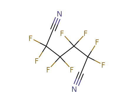 Molecular Structure of 376-53-4 (OCTAFLUOROADIPONITRILE)