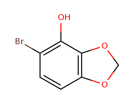 1,3-Benzodioxol-4-ol, 5-bromo-