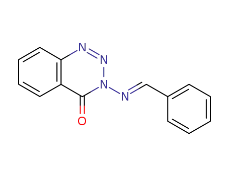 3-benzylideneamino-1,2,3-benzotriazin-4-one