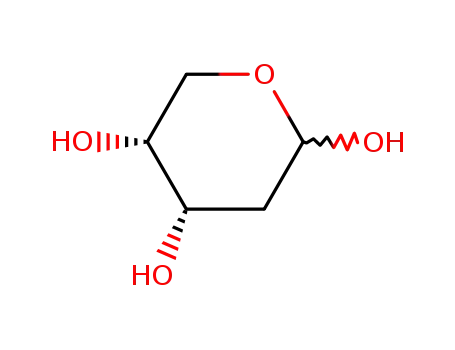 Molecular Structure of 113890-34-9 (2-Deoxy-alpha-L-erythro-pentopyranose)