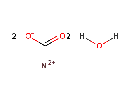 Molecular Structure of 15694-70-9 (nickel(ii) formate dihydrate)