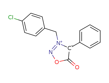 3-(4-chlorobenzyl)-4-phenyl-1,2,3-oxadiazol-3-ium-5-olate