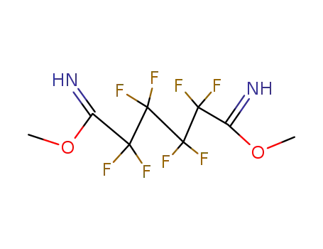 Molecular Structure of 3872-27-3 (2,2,3,3,4,4,5,5-octafluoro-hexanediimidic acid dimethyl ester)