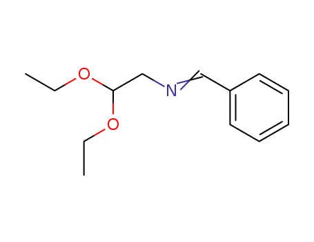Molecular Structure of 61190-02-1 (Ethanamine, 2,2-diethoxy-N-(phenylmethylene)-)