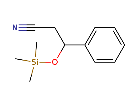 Benzenepropanenitrile, b-[(trimethylsilyl)oxy]-