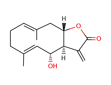 (3aS,4R,5E,9E,11aS)-3a,4,7,8,11,11a-Hexahydro-4-hydroxy-6,10-dimethyl-3-methylenecyclodeca[b]furan-2(3H)-one