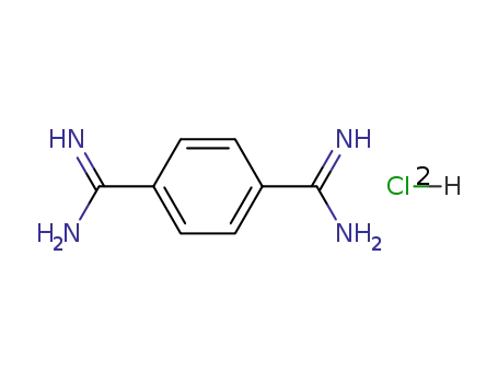benzene-1,4-dicarboximidamide dihydrochloride