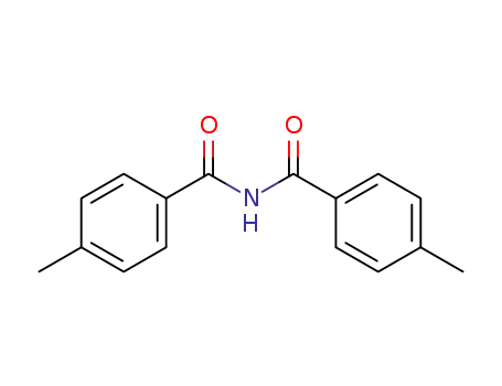 Molecular Structure of 732-93-4 (4-methyl-N-(4-methylbenzoyl)-benzamide)
