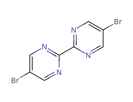Molecular Structure of 400859-09-8 (2,2'-Bipyrimidine, 5,5'-dibromo-)
