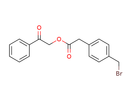 2-Oxo-2-phenylethyl 2-(4-(broMoMethyl)phenyl)acetate