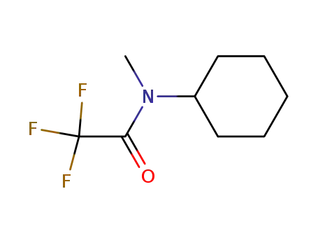Molecular Structure of 38182-16-0 (Acetamide, N-cyclohexyl-2,2,2-trifluoro-N-methyl-)