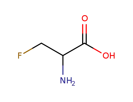Molecular Structure of 16652-37-2 (BETA-FLUORO-DL-ALANINE)