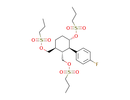 C<sub>23</sub>H<sub>37</sub>FO<sub>9</sub>S<sub>3</sub>