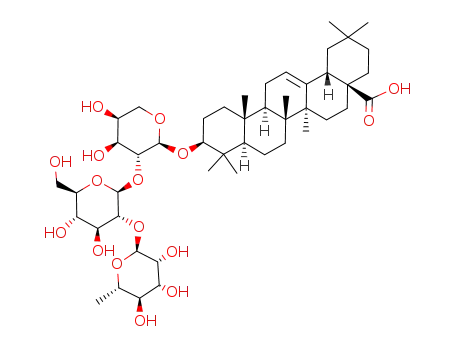 Molecular Structure of 89412-79-3 (Raddeanin(Anemodeanin) A)