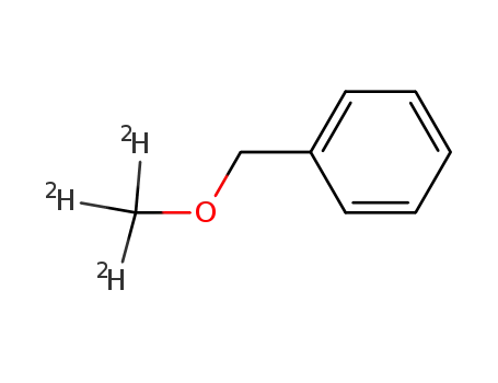 Molecular Structure of 57455-05-7 (benzyl trideuteromethyl ether)