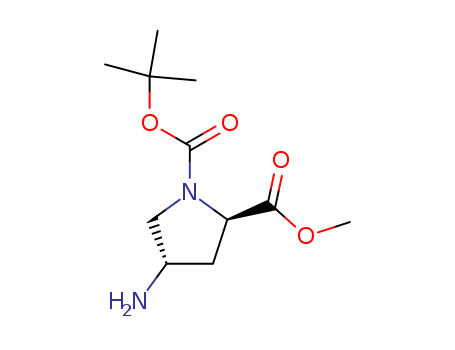 1-tert-butyl 2-methyl (2R,4S)-4-aminopyrrolidine-1,2-dicarboxylate