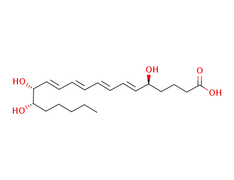 (6E,8E,10E,12E)-(5S,14R,15S)-5,14,15-Trihydroxy-icosa-6,8,10,12-tetraenoic acid