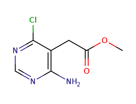 methyl 2-(4-amino-6-chloropyrimidin-5-yl)acetate