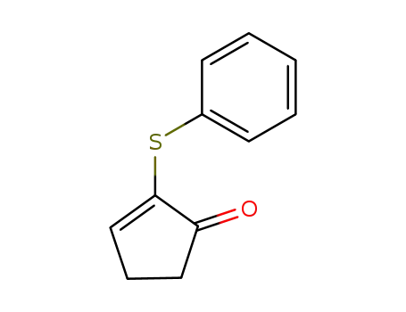 2-Cyclopenten-1-one, 2-(phenylthio)-
