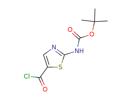 tert-Butyl (5-(chlorocarbonyl)thiazol-2-yl)carbamate