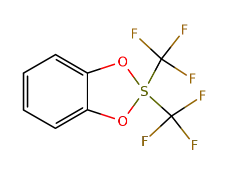 Molecular Structure of 65838-64-4 (1,3,2-Benzodioxathiole, 2,2-dihydro-2,2-bis(trifluoromethyl)-)