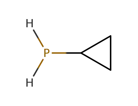 Molecular Structure of 31316-59-3 (Phosphine, cyclopropyl-)