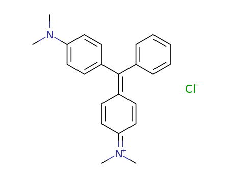 Methanaminium,N-[4-[[4-(dimethylamino)phenyl]phenylmethylene]-2,5-cyclohexadien-1-ylidene]-N-methyl-,chloride (1:1)