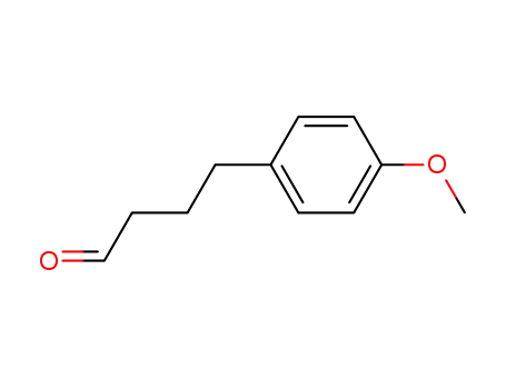 Molecular Structure of 56047-51-9 (4-(4-methoxyphenyl)butyraldehyde)
