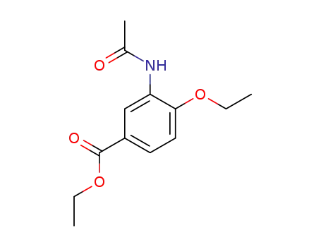 Benzoic acid,3-(acetylamino)-4-ethoxy-, ethyl ester
