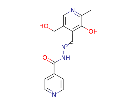 Pyridoxal isonicotinoyl hydrazone cas  737-86-0