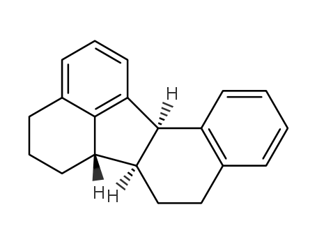 Molecular Structure of 19390-93-3 ((+/-)-cis,anti-4,5,6,6a,6b,7,8,12b-octahydrobenzo<j>fluoranthene)
