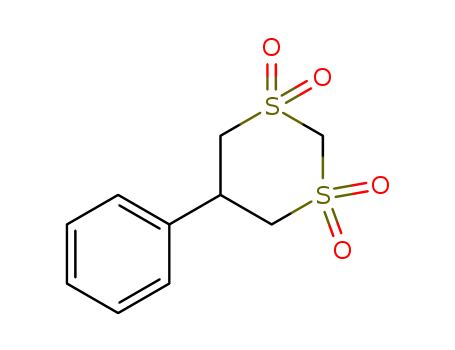 1,3-Dithiane, 5-phenyl-, 1,1,3,3-tetraoxide
