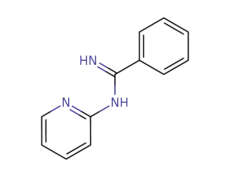 Molecular Structure of 4931-08-2 (N′-(pyridin-2-yl)benzamidine)