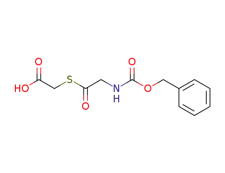 Molecular Structure of 81093-03-0 ((<i>N</i>-benzyloxycarbonyl-glycylmercapto)-acetic acid)