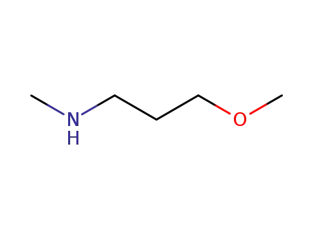 Molecular Structure of 55612-03-8 ((3-METHOXYPROPYL)(METHYL)AMINE)