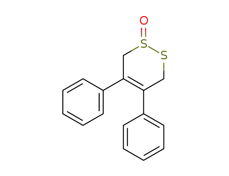 4,5-Diphenyl-3,6-dihydro-1,2-dithiine 1-oxide