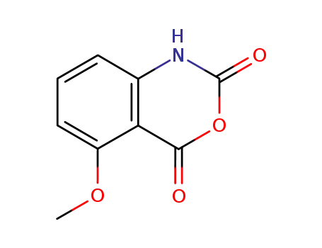 Molecular Structure of 67765-42-8 (5-methoxy-1H-benzo[d][1,3]oxazine-2,4-dione)