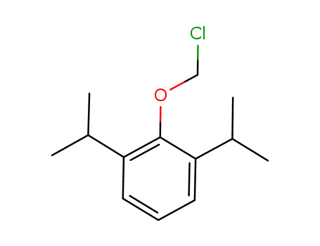 Molecular Structure of 258516-82-4 (2-CHLOROMETHOXY-1,3-DIISOPROPYL-BENZENE)