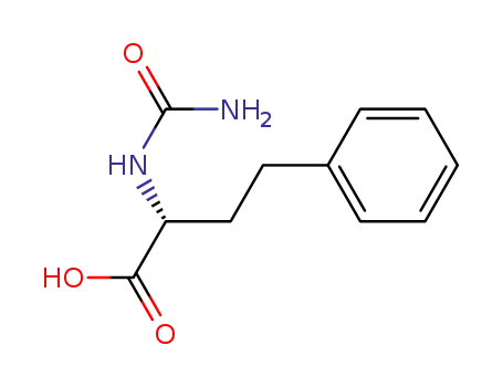 Molecular Structure of 121842-75-9 (N-carbamyl (R)-2-amino-4-phenylbutyric acid)